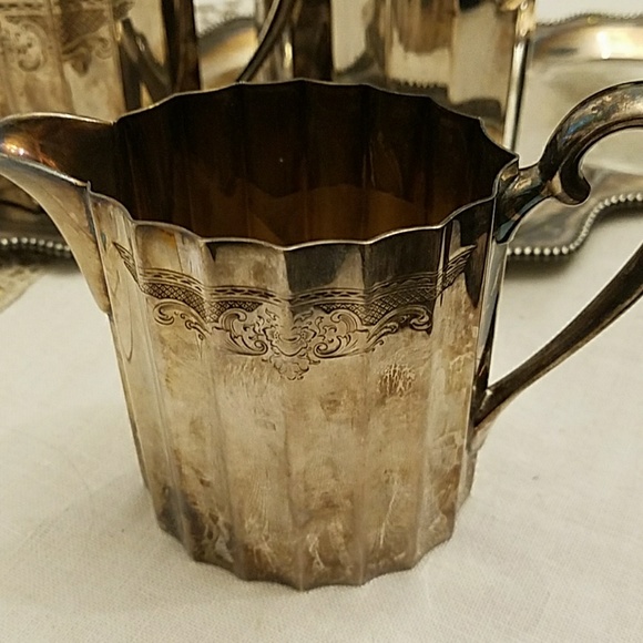 Lunt 100 plated Tea Set - Picture 5 of 6